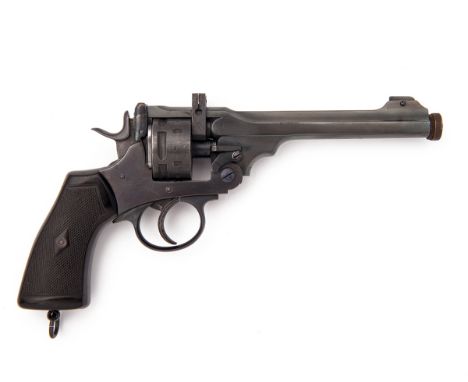 WEBLEY & SCOTT, BIRMINGHAM A .455 & .22 SERVICE-REVOLVER, MODEL 'MKVI WITH PARKER-HALE CONVERSION UNIT, serial no. 217330, da