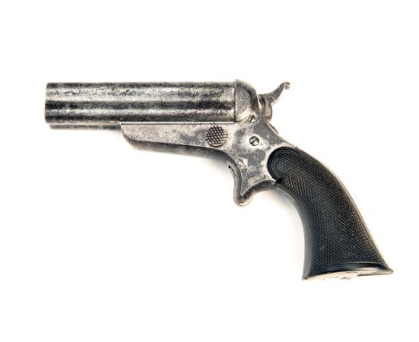 SHARPS & HANKINS, USAA CASED .32 (SHORT RIMFIRE) FOUR-SHOT POCKET-PISTOL, MODEL '3D', serial no. 6294,circa 1975, with slide 