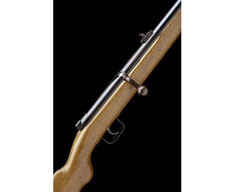 A 4.4mm (BB) REPEATING AIR-RIFLE SIGNED MARS, MODEL '100 MILITARY TRAINER', serial no. 87878,circa 1938, with blued barrel, d