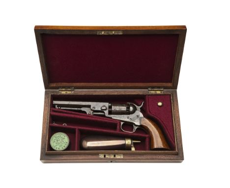 COLT, USAA CASED .31 PERCUSSION FIVE-SHOT REVOLVER, MODEL '1849 POCKET', serial no. 93029,for 1854, with octagonal 5in. barre