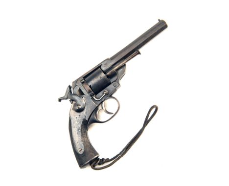 A .442 (C/F) REVOLVER, UNSIGNED, MODEL 'SPANISH KERR CARTRIDGE CONVERSION', serial no. 560,converted from percussion circa 18