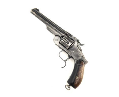 SMITH & WESSON, USAA .44 (RUSSIAN) SIX-SHOT SINGLE-ACTION REVOLVER, MODEL 'NEW MODEL RUSSIAN', serial no. 41772,circa 1876, w
