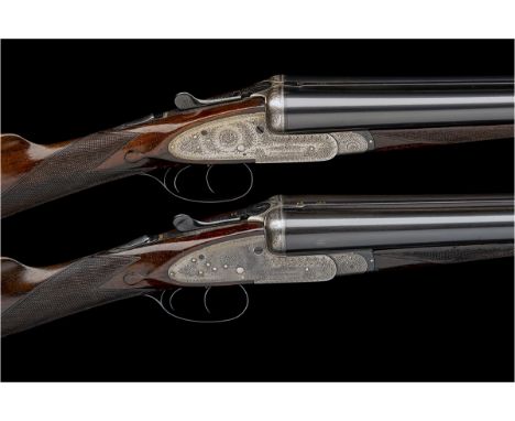 E. J. CHURCHILL A COMPOSED PAIR OF 'THE FIELD XXV MODEL' SIDELOCK EJECTORS, serial no. 4589 & 5176, 25in. nitro chopperlump b