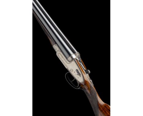 HOLLAND & HOLLAND A 12-BORE 'BADMINTON' CROSSOVER-STOCKED SIDELOCK EJECTOR, serial no. 32251, 28in. nitro barrels, tubes engr