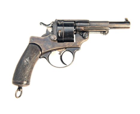 ST ETIENNE ARSENAL, FRANCEAN 11mm (FRENCH ORD.) SIX-SHOT SERVICE-REVOLVER, MODEL 'M1873', serial no. F91699,dated for 1876, w