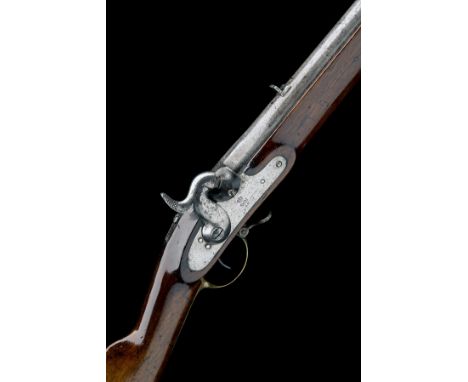 SUHL ARMOURY, GERMANYA .740 PERCUSSION RIFLED MUSKET, MODEL 'PRUSSIAN NEW MODEL PATTERN 1839', serial no. E593,with 41in. bru