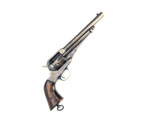 E. REMINGTON & SONS, USAA .440 (REM) SIX-SHOT SINGLE-ACTION REVOLVER, MODEL '1875 ARMY', no visible serial number,manufacture