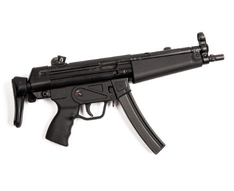 HECKLER & KOCH, GERMANY A 9mm (PARA) FULLY-AUTOMATIC SUB-MACHINEGUN, MODEL 'MP5', serial no. 02773, with 9 1/2in. barrel, bla