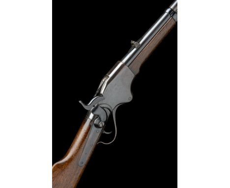 SPENCER, USAA .52 RIMFIRE REPEATING SERVICE-CARBINE, MODEL 'SPENCER CARBINE', serial no. 59577,circa 1864, with blued round 2