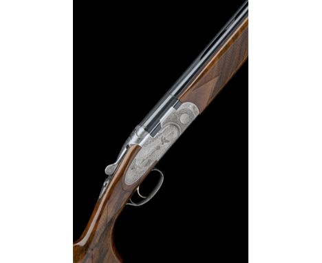 P. BERETTA A 20-BORE (3IN.) 'S687 EELL DIAMOND PIGEON' SIDEPLATED SINGLE-TRIGGER OVER AND UNDER EJECTOR, serial no. P68027B, 