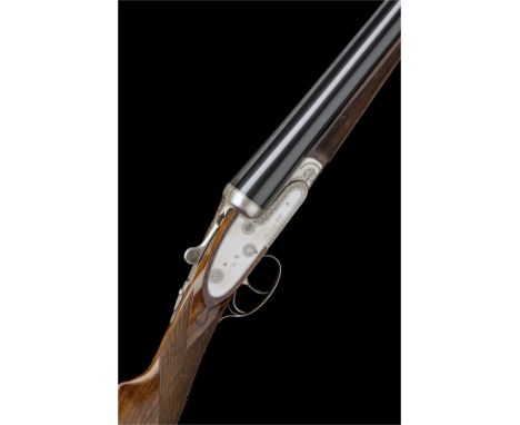 RENATO GAMBA A 12-BORE 'MOD. LONDON' SIDELOCK EJECTOR, serial no. 24807, 27 5/8in. (70cm) nitro chopperlump barrels with file