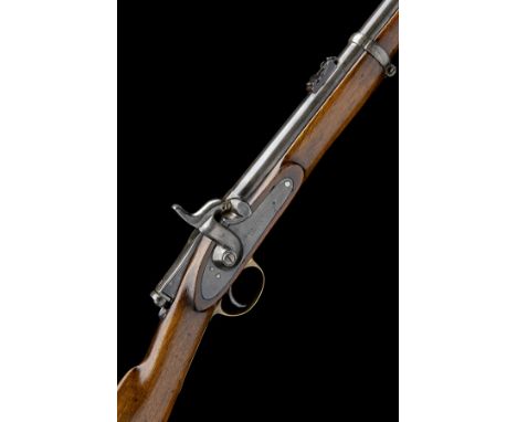 WILKINSON, LONDONA SCARCE .577 PERCUSSION CAPPING BREECH-LOADING CARBINE, MODEL 'GREEN BROS. PATENT', serial no. 2858,circa 1