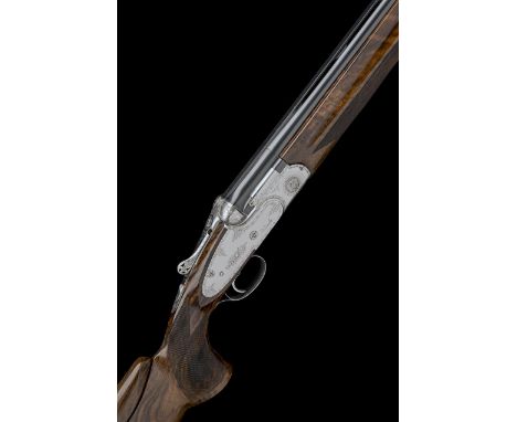 PIETRO BERETTA A 12-BORE 'SS04' SINGLE-TRIGGER OVER AND UNDER SIDELOCK EJECTOR, serial no. C09534B, with spare stock, 29 1/2i