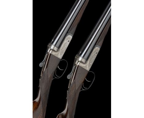 CHURCHILL (GUNMAKERS) LTD. A PAIR OF 12-BORE BOXLOCK EJECTORS, serial no. 7816 / 7, 25in. nitro barrels with matt Churchill-r