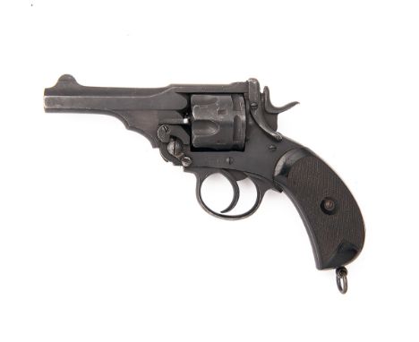 P. WEBLEY, LONDON & BIRMINGHAM, A .455 SIX-SHOT SERVICE-REVOLVER, MODEL 'MKIV', serial no. 108666, circa 1897, with 4in. barr