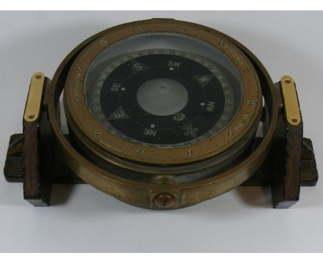 A Brass Ships Compass