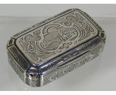 A French Silver Snuff Box