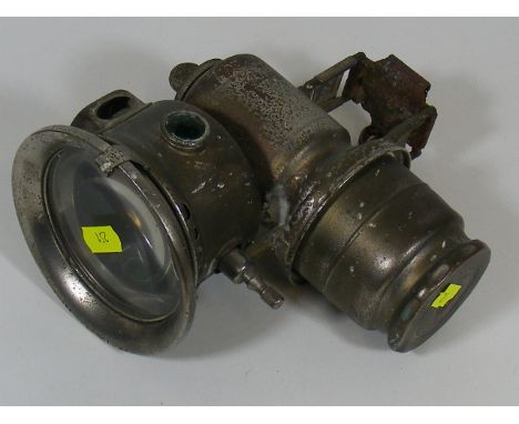 A Lucas Carbide Cycle Lamp