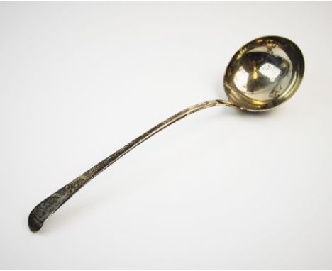 A George III silver ladle, John Lampfert, London 1770, of typical plain polished form, gross weight approx. 5.6ozt 