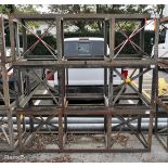 3x Heavy duty structural cribs - W 1830 x D 610 x H 610mm