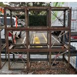 3x Heavy duty structural cribs - W 1830 x D 610 x H 610mm