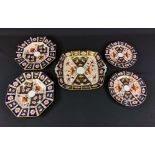 5x Royal Crown Derby plates - details in the description