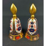 2x Royal Crown Derby candle snuffers