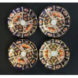 4x Royal Crown Derby saucers - 2451