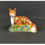 Royal Crown Derby fox cub paperweight - 2004 MMVII