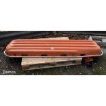 Ferno 71 series rescue basket stretcher - W 2190 x D 610 x H 180mm