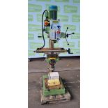 Warco 40BSF pillar drill - Serial No: 0911008 - 440V - Date: September 2011
