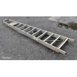 SGB Youngman 10 tread aluminium step ladder