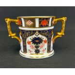 Royal Crown Derby ‘loving’ cup with two handles - 1128 L