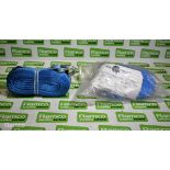 2x Rat Strap LC 2500 daN 10m ratchet straps
