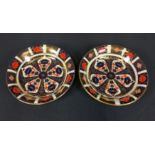 2x Royal Crown Derby cereal bowls - 1128 XLVIII and L