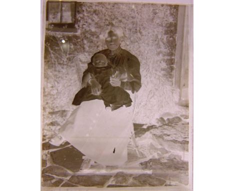 PHOTOGRAPHS - ASSORTED GLASS PLATE NEGATIVES  portrait and other, most approximately 10.5cm x 8cm (approximately 250).