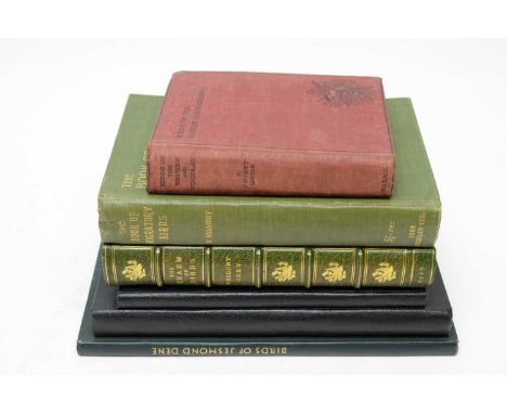 Grey (Viscount of Fallodon) The Charm of Birds, 8vo, grained-calf, illus. with woodcuts by Robert Gibbings, first edition, se