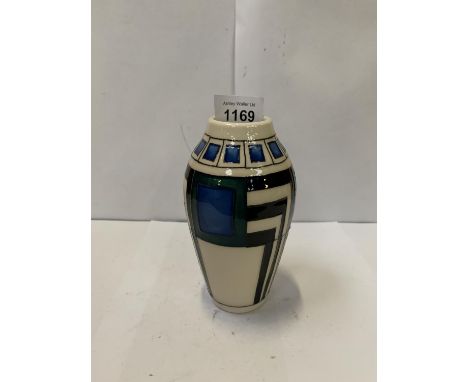 A MOORCROFT MODERNITY PATTERN VASE 5'' VASE 