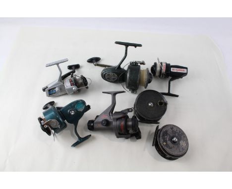 ASSORTED VINTAGE FISHING REELS ANGLING VARIOUS BRANDS INTREPID 