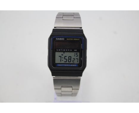 MENS CASIO DIGITAL WATCH QUARTZ SOLAR WORKING 