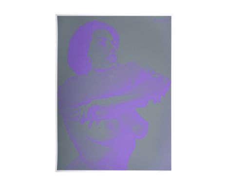 AELHRA (AMERICAN, b. 1982)
Unidentified 
2016
A silk screen print on paper, edition 27/30, numbered, signed and dated by the 