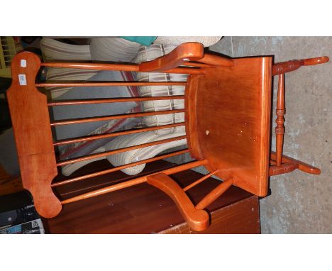 Stick back rocking chair 