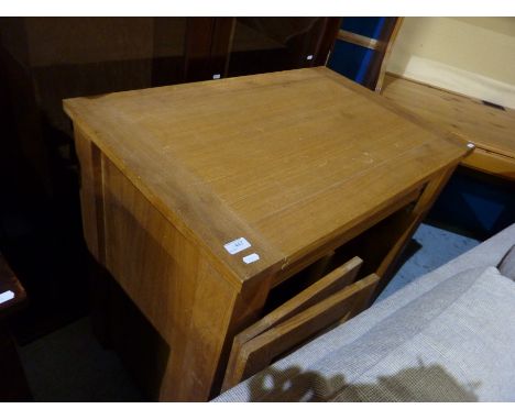 Next light oak computer station  
