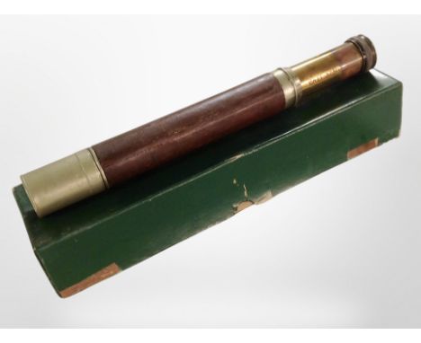 A telescope by W. Ottway & Co, dated 1943 with military broad arrow stamp