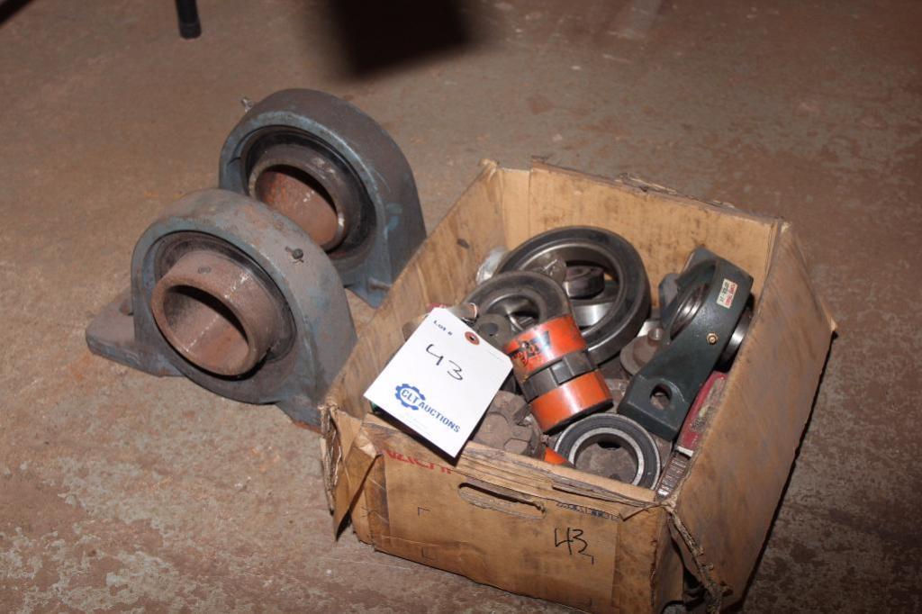 Pillar blocks, bearings & couplings