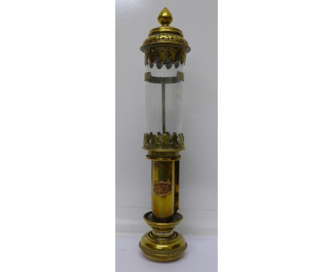 A GWR railway lamp