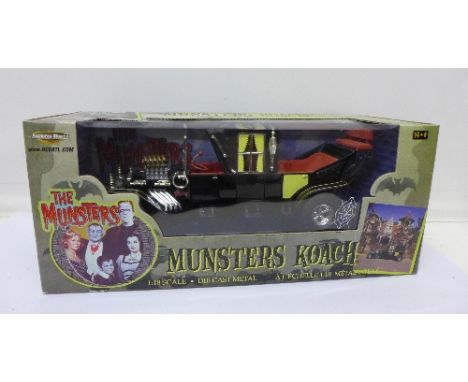 An American Muscle The Munsters Koach die-cast model vehicle, boxed