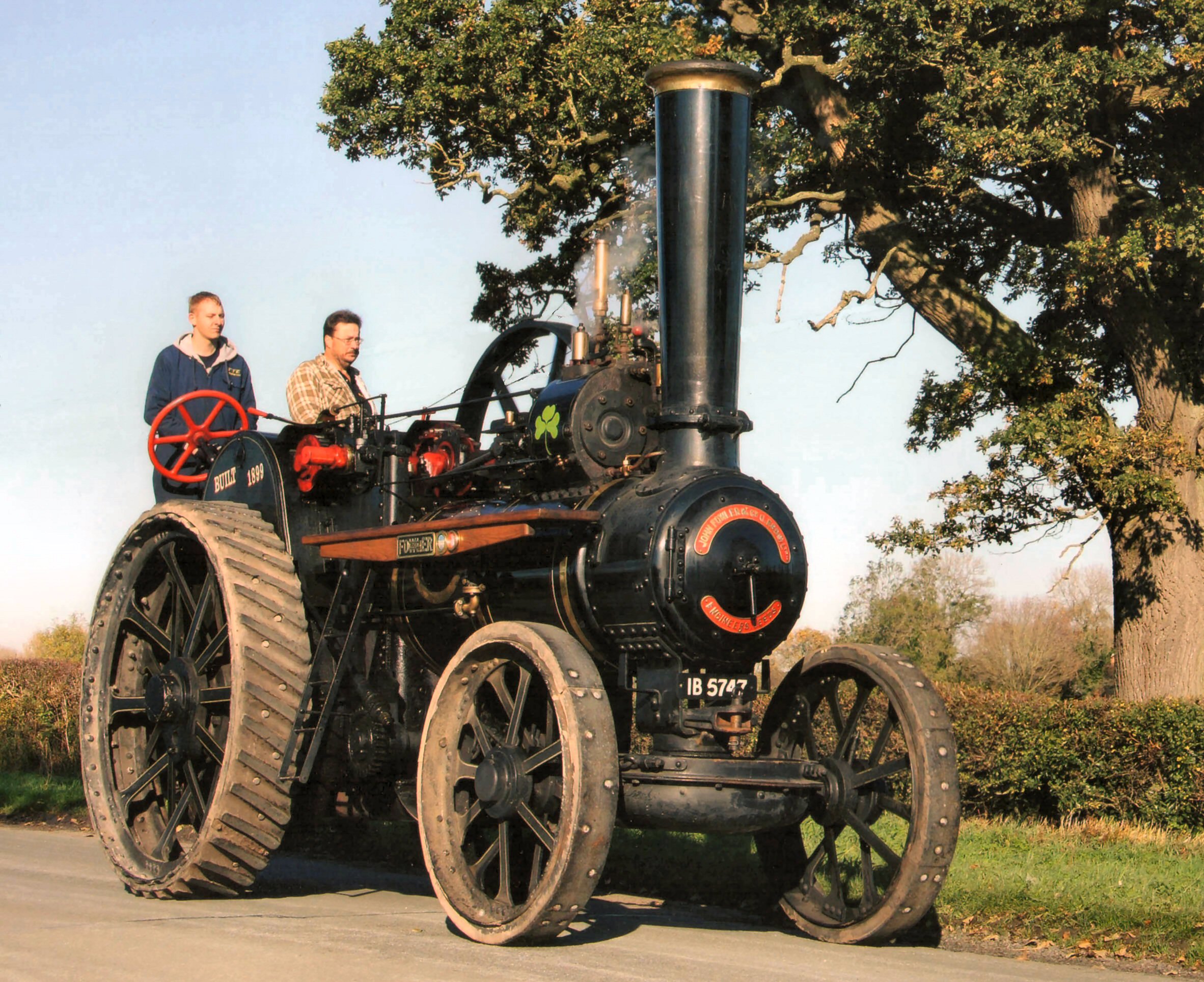 John Fowler & Co (Leeds) Ltd Class B4 Traction Engine 'Blackjack' Works