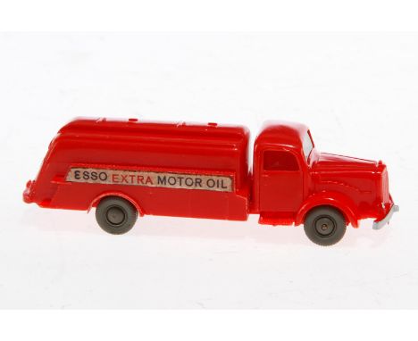 Wiking Esso Tank-LKW, rot, Alterungsspuren, Z 2-3