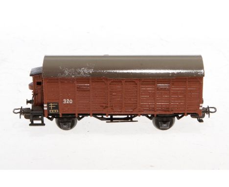Fleischmann gedeckter Güterwagen Nr. 320, Spur H0, Guss, im OK 248, Z 2